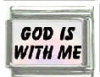 Italian Charms Modul Religion - God Is With Me