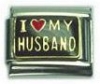 Italian Charms Modul Spr?che - I Heart My Husband