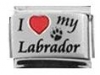 Italian Charms Modul Laser - I Love my Labrador